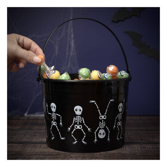 Skeleton Trick or Treat Bucket image number 2