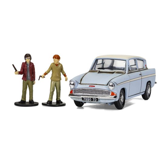 Corgi Harry Potter Flying Ford Anglia Diecast Model image number 2
