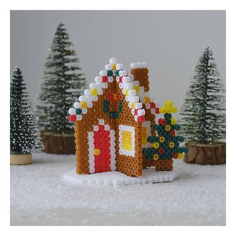 Gingerbread House Picture Bead Kit