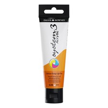 Daler-Rowney System3 Cadmium Orange Light Hue Acrylic Paint 59ml