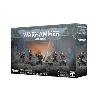 Warhammer 40,000 Astra Militarum Krieg Combat Engineers