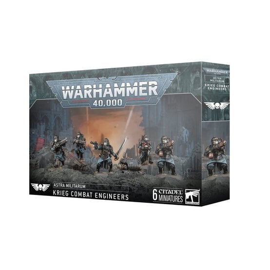 Warhammer 40,000 Astra Militarum Krieg Combat Engineers image number 1