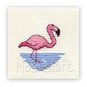Mouseloft Stitchlets Flamingo Cross Stitch Kit image number 2