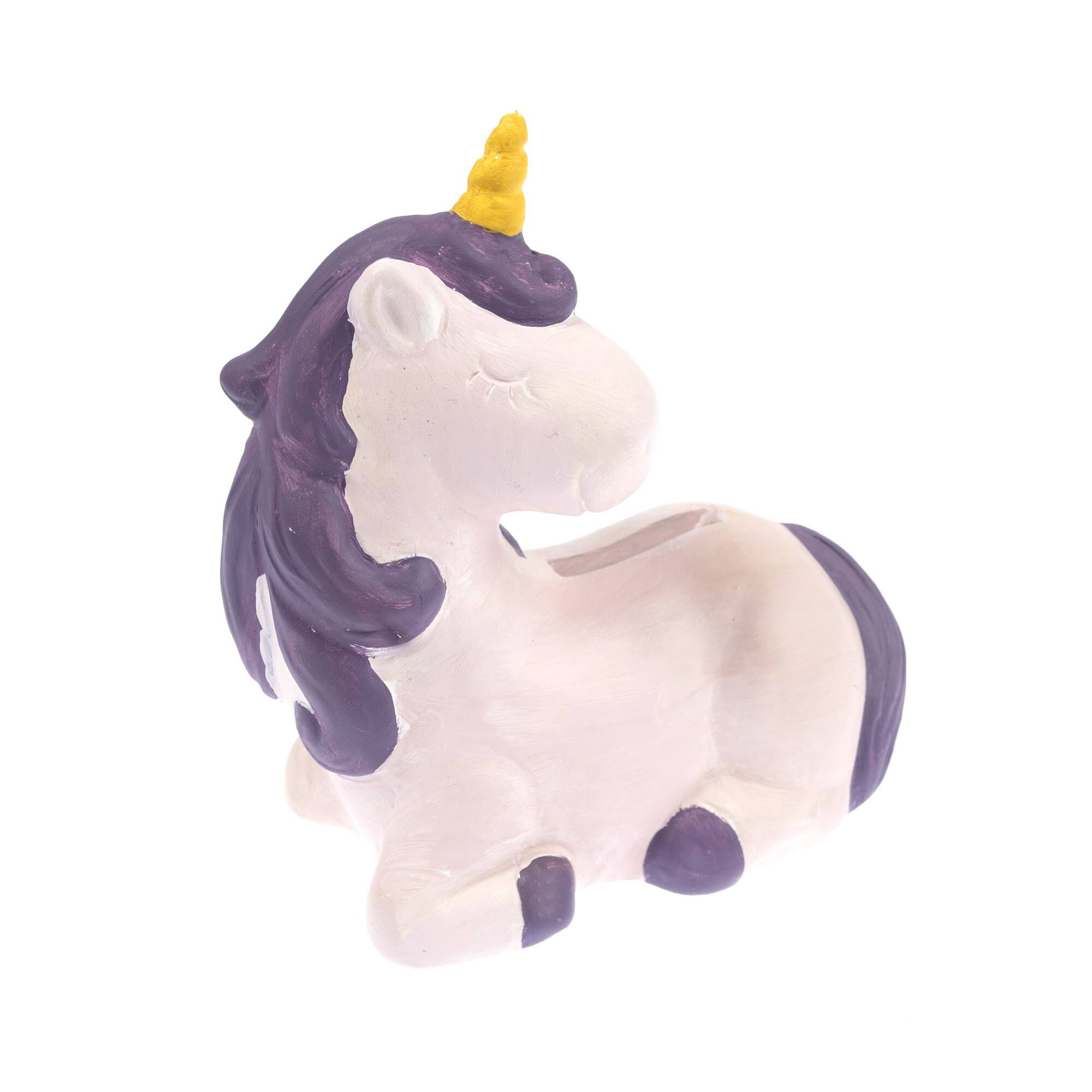 Paint Your Own Sitting Unicorn Money Box | Hobbycraft