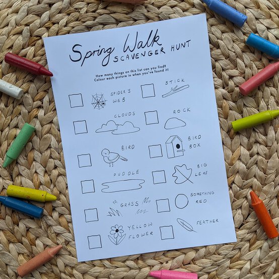 Free Spring Scavenger Hunt image number 1