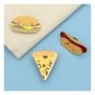 Pizza and Burger Pins 3 Pack image number 2