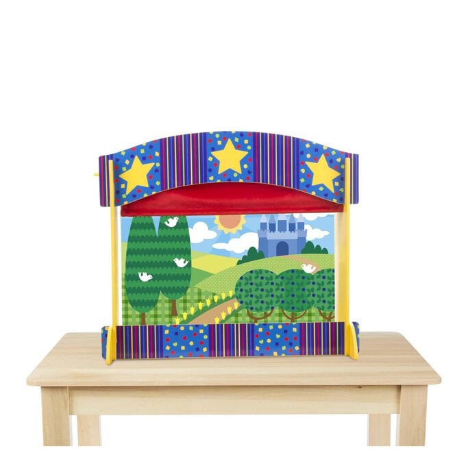 Melissa & Doug Tabletop Puppet Theatre image number 1