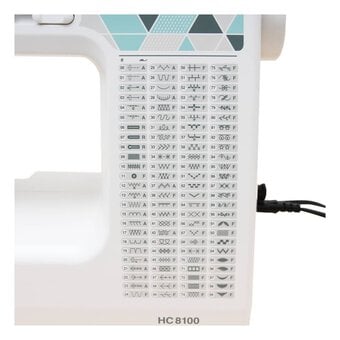 Janome HC8100 Sewing Machine, Threads and Scissors Bundle image number 5