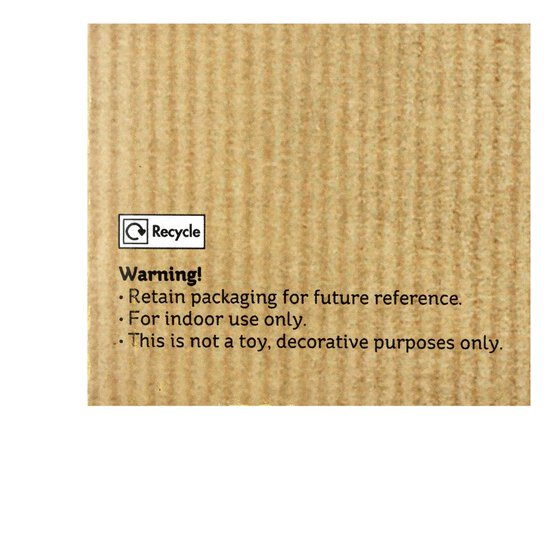 Silver Acrylic Happy Birthday Sign 32cm x 20cm image number 5