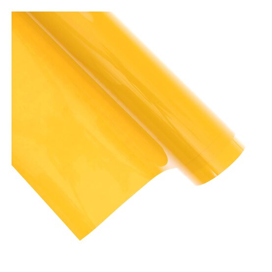 Siser Yellow Easyweed Heat Transfer Vinyl 30cm x 50cm image number 2