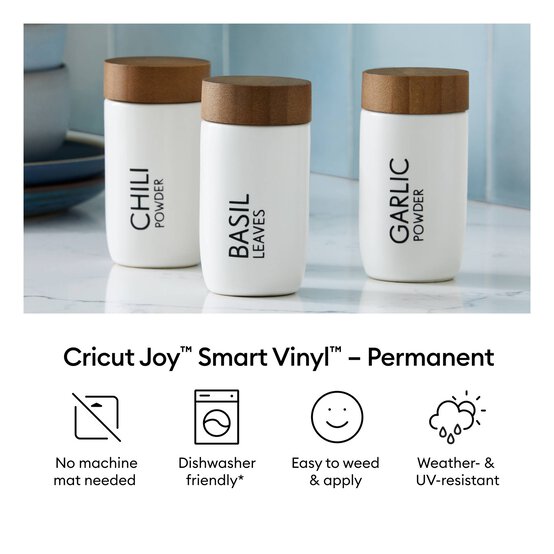Cricut Joy Ocean Permanent Smart Vinyl 5.5 x 48 Inches image number 3