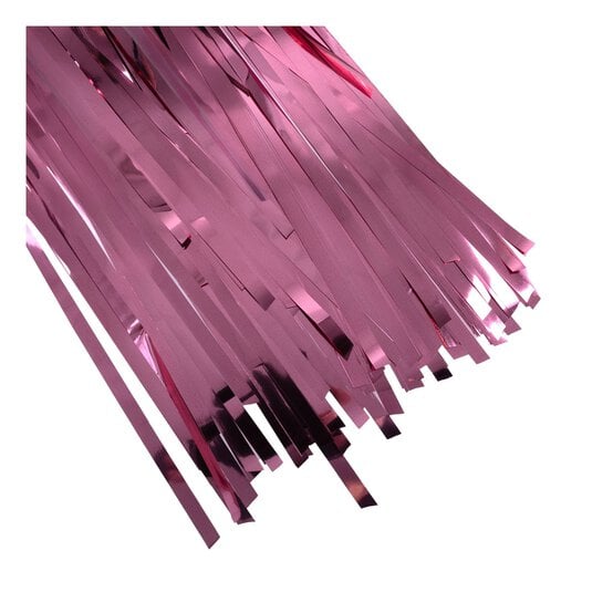 Create & Celebrate Blue Foil Fringe Curtain 1m x 2m image number 3