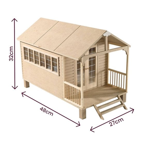The Summer House Doll&rsquo;s House Kit image number 4
