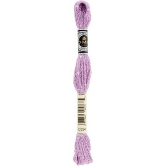 DMC Light Purple Mouline Etoile Cotton Thread 8m (C554) image number 3