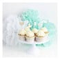 Grey Baby Shower Cake Topper Picks 6 Pack  image number 1