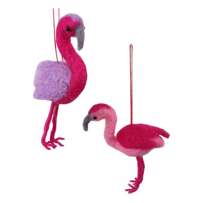 Flamingo Felting Kit 2 Pack image number 1