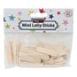 Mini Wooden Lolly Sticks 50 Pack image number 2