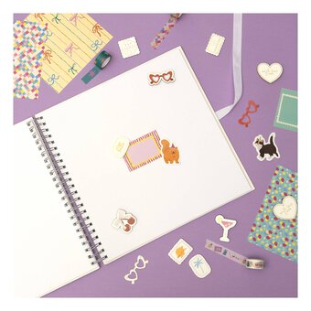 Party Cat Paper Stickers 3 Pack