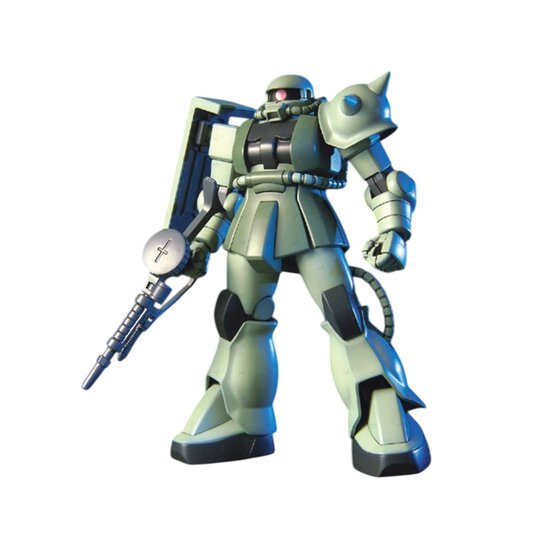 Gunpla HG MS-06 Zaku II Model Set 1:144 image number 2