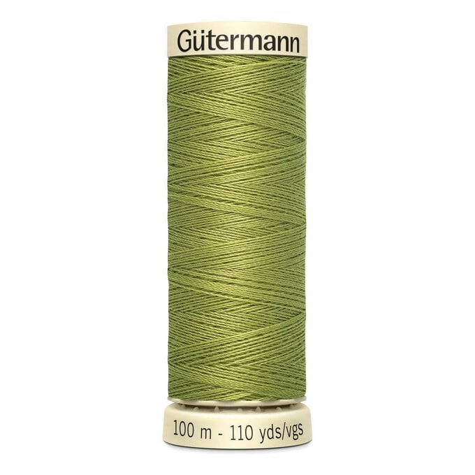 Gutermann Green Sew All Thread 100m (582) image number 1