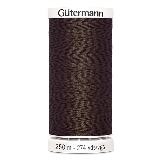 Gutermann Brown Sew All Thread 250m (694) image number 1