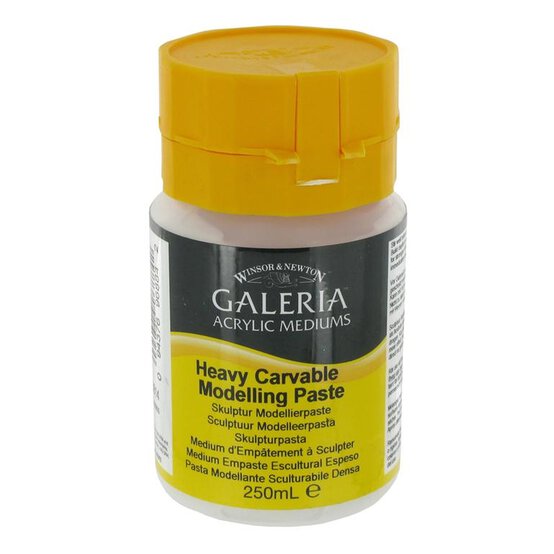 Winsor & Newton Galeria Heavy Carvable Modelling Paste 250ml image number 1