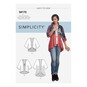 Simplicity Kimono Sewing Pattern S8172 (XXS-XXL) image number 1