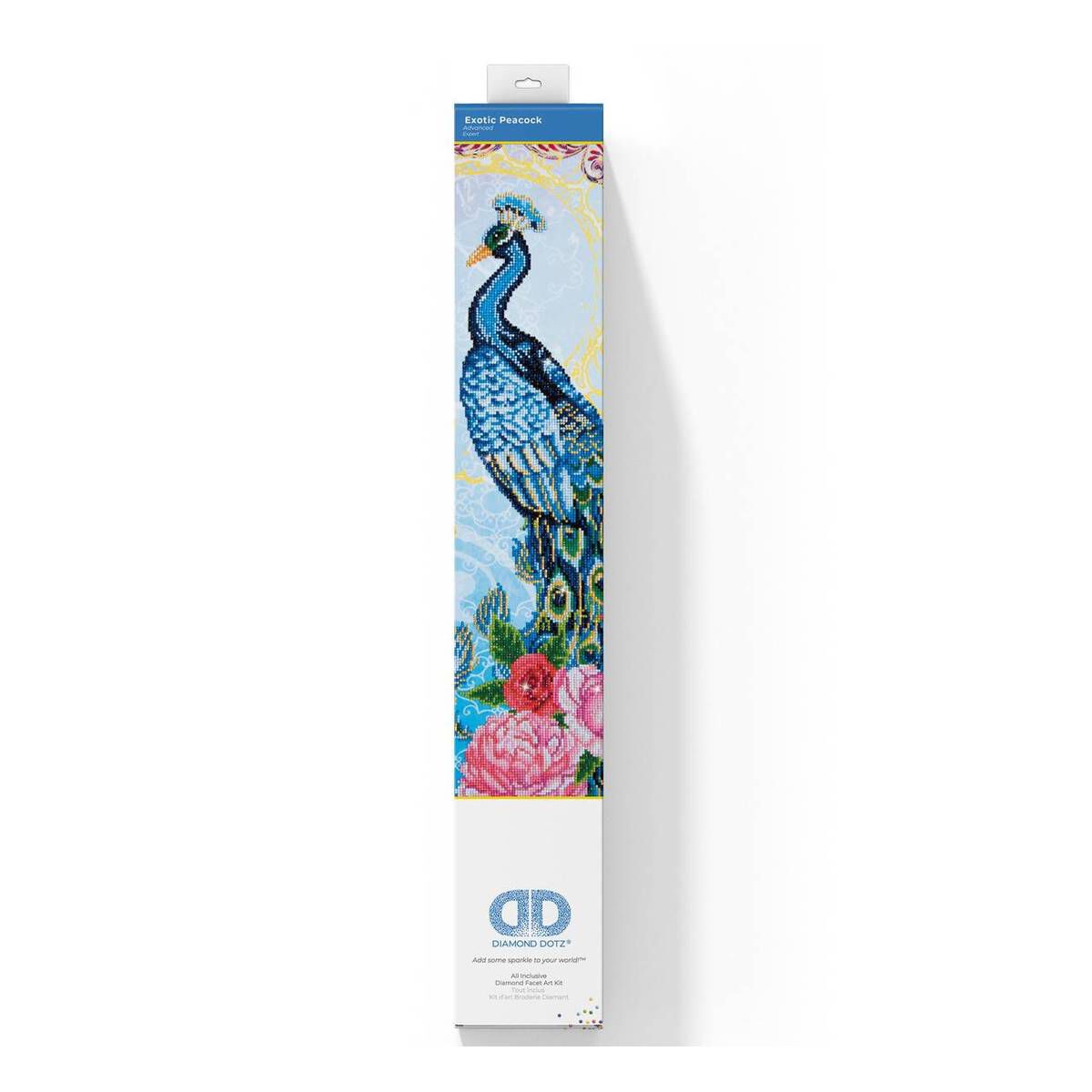 Diamond Dotz Exotic Peacock 62cm x 82cm Hobbycraft