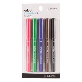 Cricut Infusible Ink Basic Pens 0.4mm 5 Pack