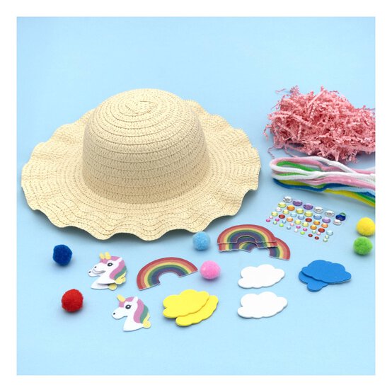 Unicorn and Rainbow Bonnet Making Bundle image number 1