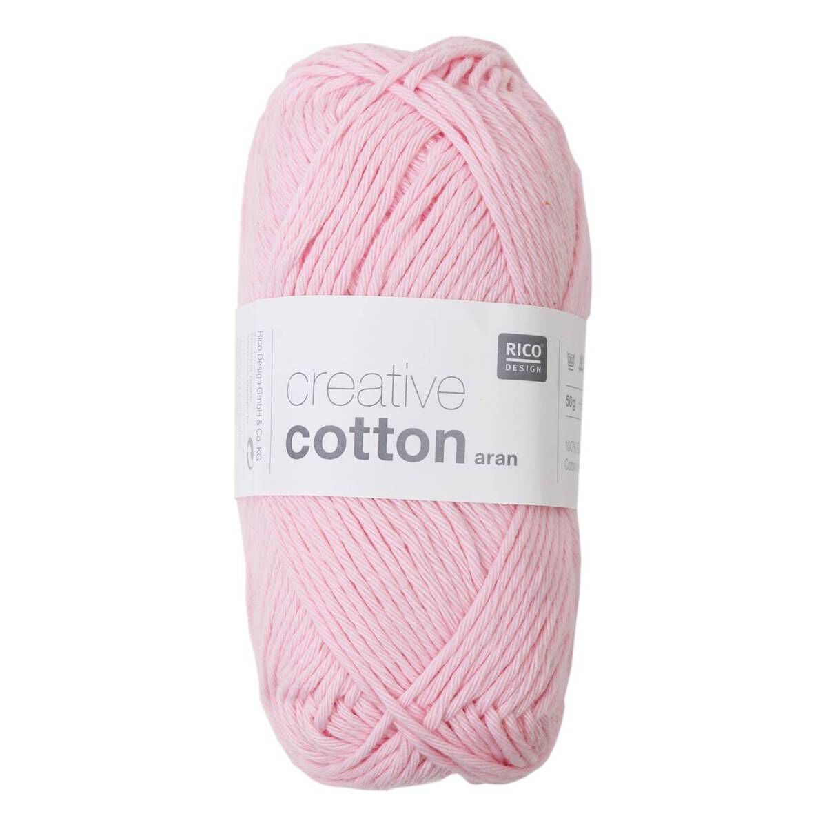 Rico Rose Creative Cotton Aran Yarn 50 g | Hobbycraft