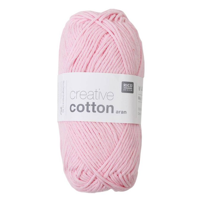 Rico Rose Creative Cotton Aran Yarn 50 g