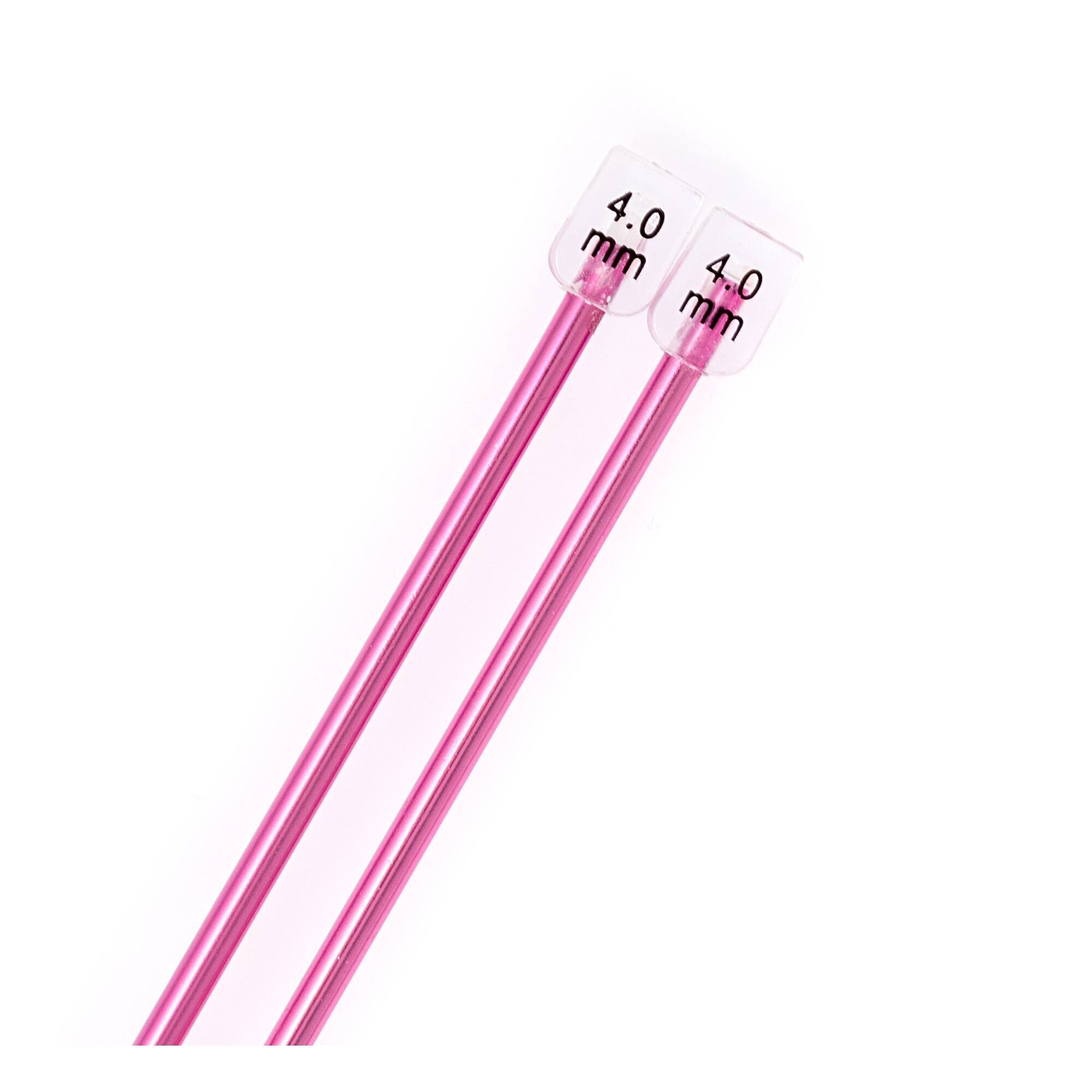 Knitcraft Pink Knitting Needles 4mm Hobbycraft