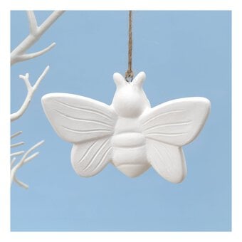 Hanging Ceramic Bee Decoration 10cm