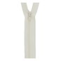 Milward Cream Nylon Open-Ended Zip 55cm image number 1
