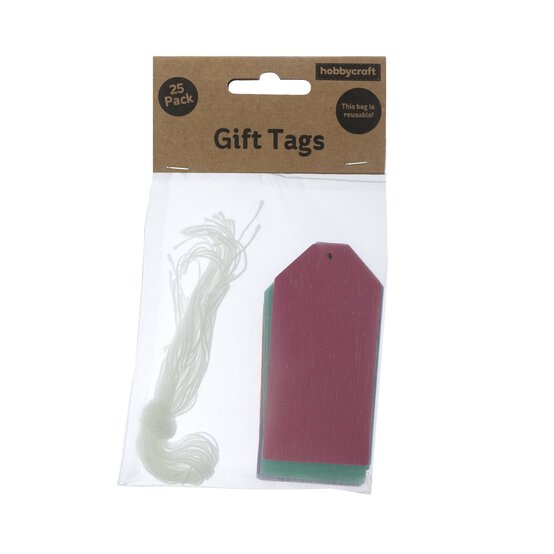 Bright Gift Tags 8cm 25 Pack  image number 4
