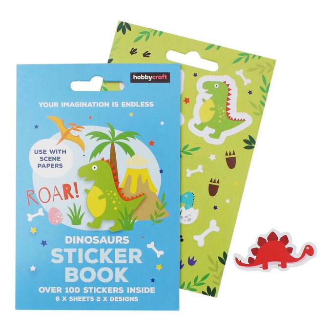 Dinosaurs Sticker Book Hobbycraft