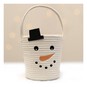 Snowman Rope Basket 20cm image number 2