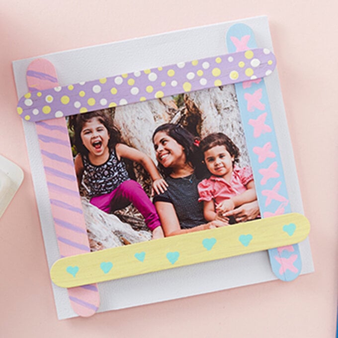 How to Make a Decorated Frame Mother's Day Card image number 1