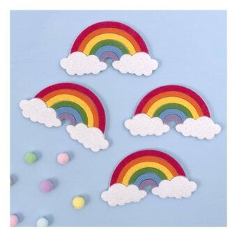 Felt Rainbows 4 Pack