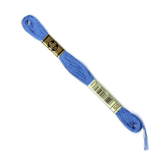 DMC Blue Mouline Special 25 Cotton Thread 8m (826) image number 1