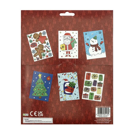 Christmas Colouring Cards 6 Pack image number 5