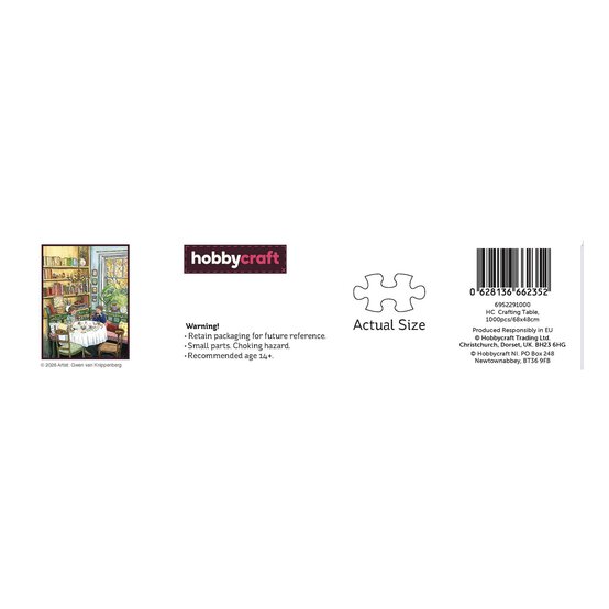 Crafting Table Jigsaw Puzzle 1000 Pieces image number 3