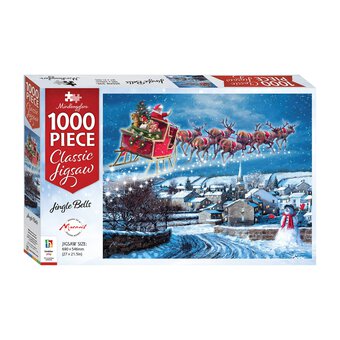 Mindbogglers Jingle Bells Jigsaw Puzzle 1000 Pieces
