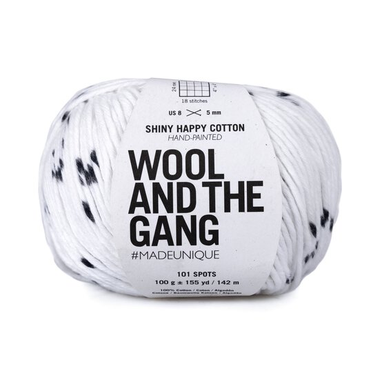 Wool and the Gang 101 Spots Shiny Happy Cotton 100g image number 1