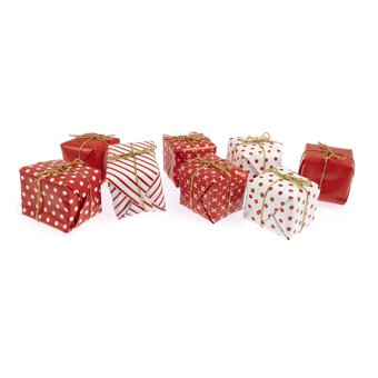 Mini Wrapped Presents 8 Pack