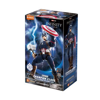 Blokees Marvel Champion Class Captain America Model Kit 