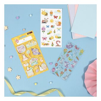 Spring Garden Paper Stickers