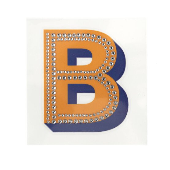 Cold Transfer and Bling Letter B Sticker Set image number 4