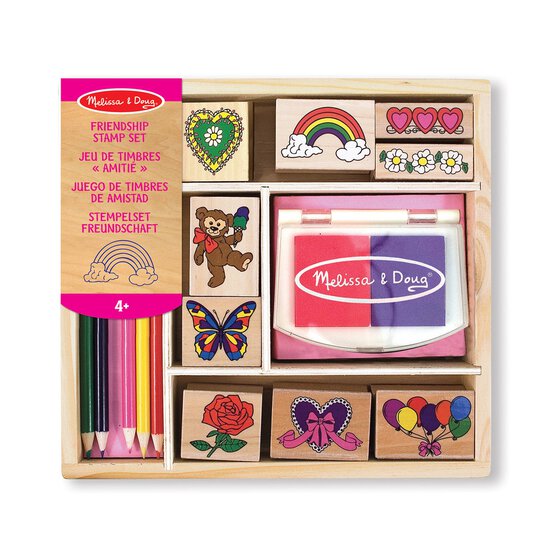 Melissa & Doug Friendship Stamp Set image number 1